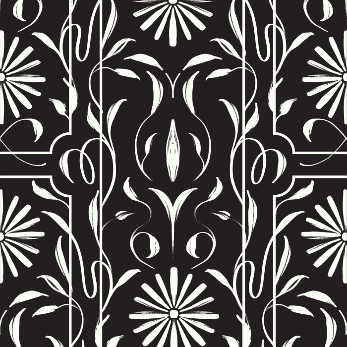 Transform any wall in your home into a natural haven with our Trellised Vines Peel And Stick Removable Wallpaper.