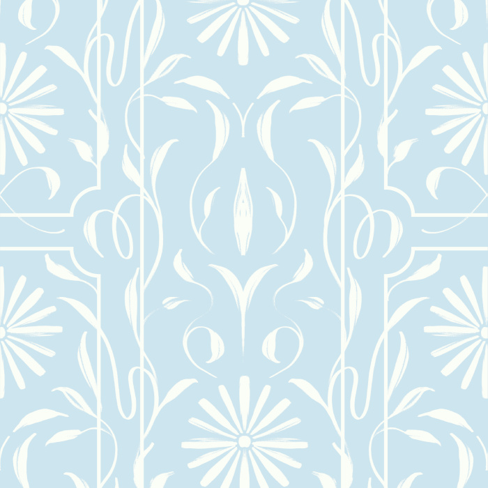 Transform any wall in your home into a natural haven with our Trellised Vines Peel And Stick Removable Wallpaper.