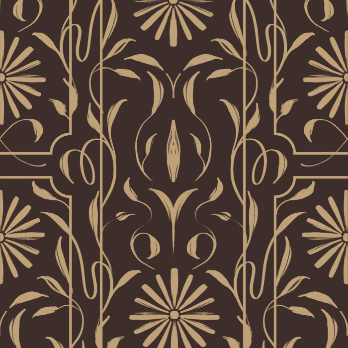 Transform any wall in your home into a natural haven with our Trellised Vines Peel And Stick Removable Wallpaper.