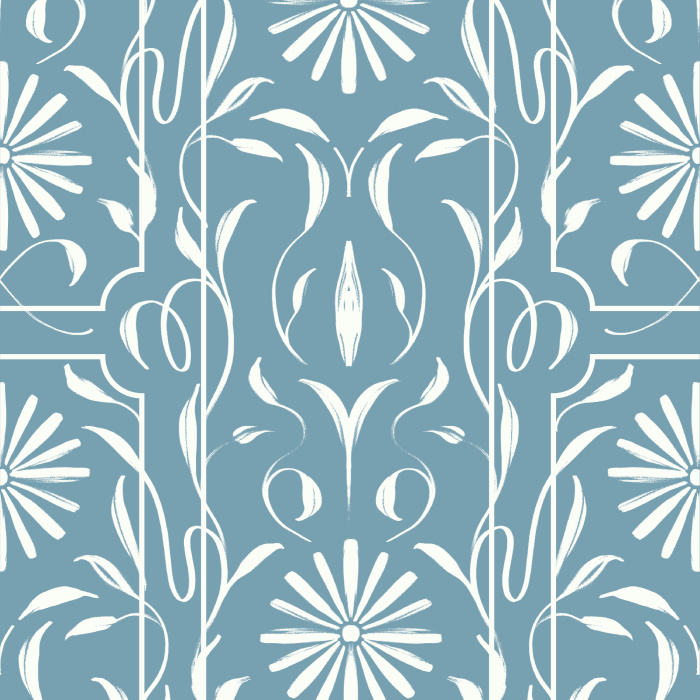 Transform any wall in your home into a natural haven with our Trellised Vines Peel And Stick Removable Wallpaper.