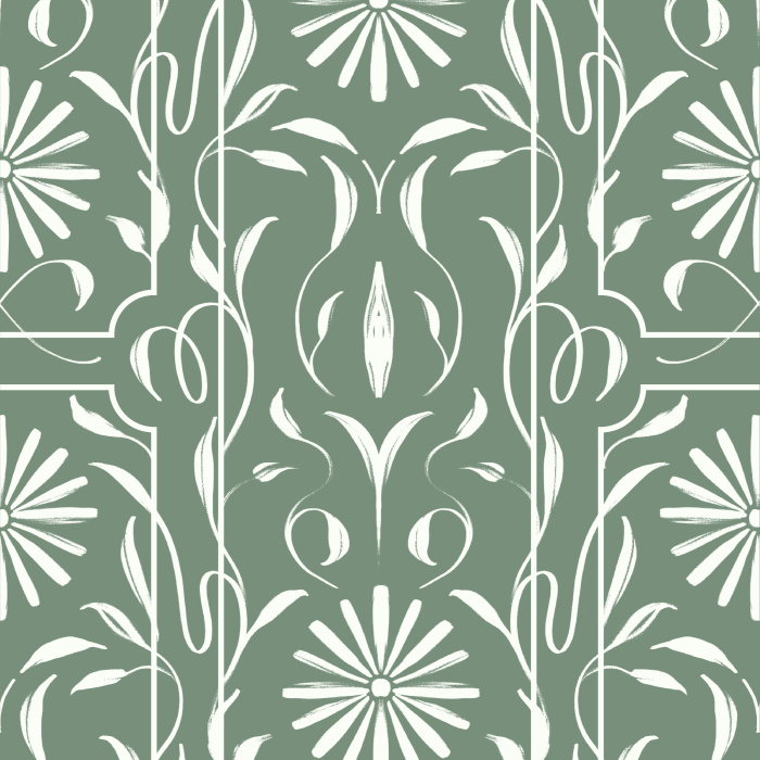 Transform any wall in your home into a natural haven with our Trellised Vines Peel And Stick Removable Wallpaper.