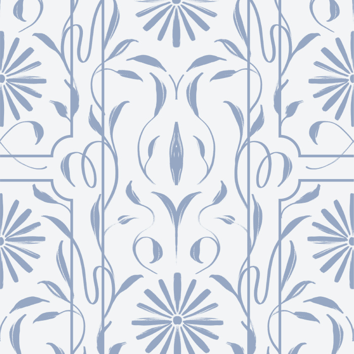 Transform any wall in your home into a natural haven with our Trellised Vines Peel And Stick Removable Wallpaper.