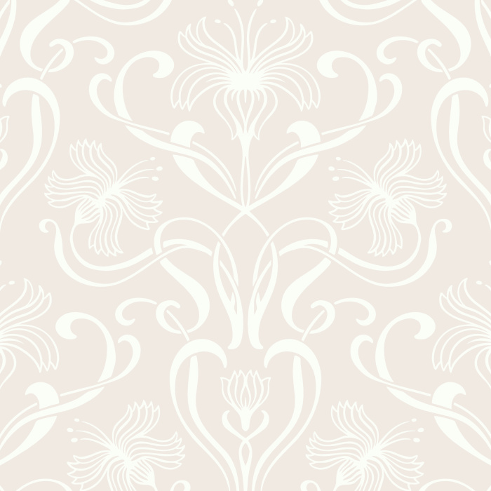 Add a vintage floral touch to any wall in your home with our Swirling Nouveau Peel And Stick Removable Wallpaper.