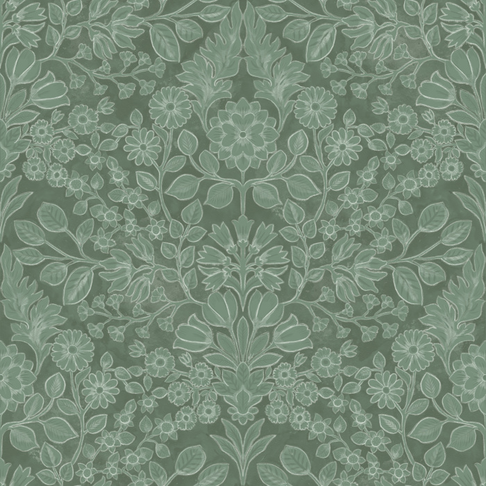 Our Springtime Damask Peel And Stick Removable Wallpaper is sure to add a classic touch of nature to any wall in your home.