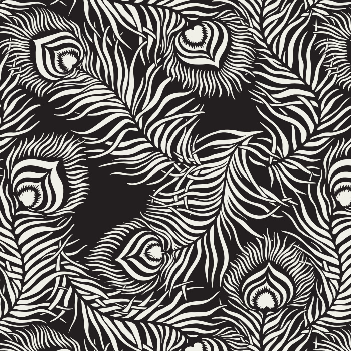 Completely transform your space with our Peacock Tranquility Peel and Stick Removable Wallpaper.