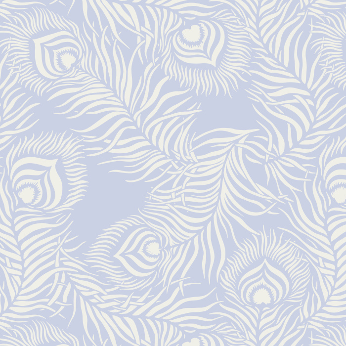 Completely transform your space with our Peacock Tranquility Peel and Stick Removable Wallpaper.