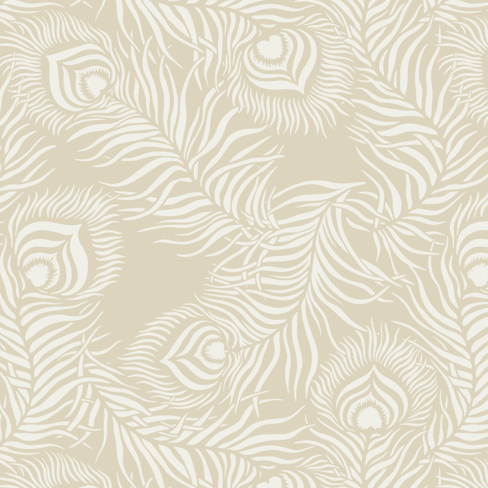 Completely transform your space with our Peacock Tranquility Peel and Stick Removable Wallpaper.