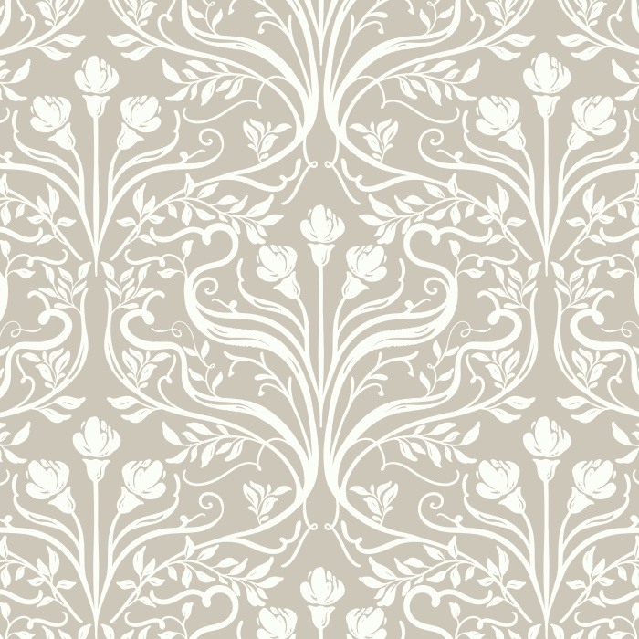 Create a stunning interior with our Antique Charm Peel and Stick Removable Wallpaper.