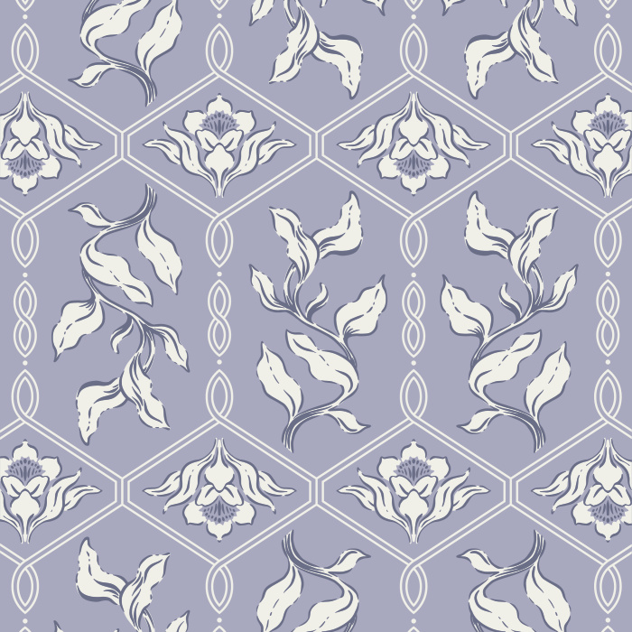Add a vintage accent wall to any room in your home with our Nouveau Trellis Peel And Stick Removable Wallpaper.