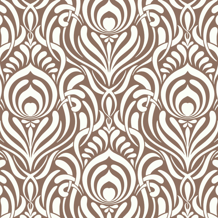 Create a classic accent wall anywhere in your home with our Lovely Nouveau Peel And Stick Removable Wallpaper.