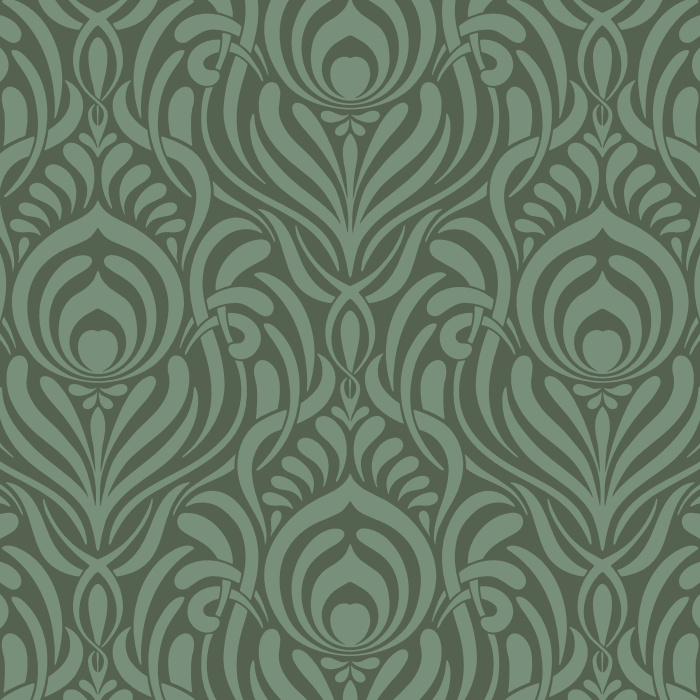 Create a classic accent wall anywhere in your home with our Lovely Nouveau Peel And Stick Removable Wallpaper.