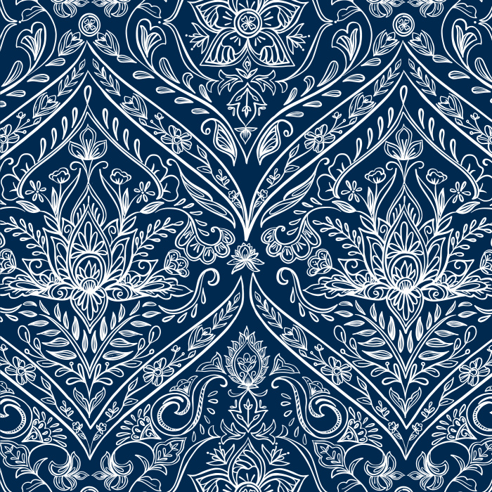 Our Lotus Lace Peel And Stick Removable Wallpaper will surely add an elegant look to any room in your home.