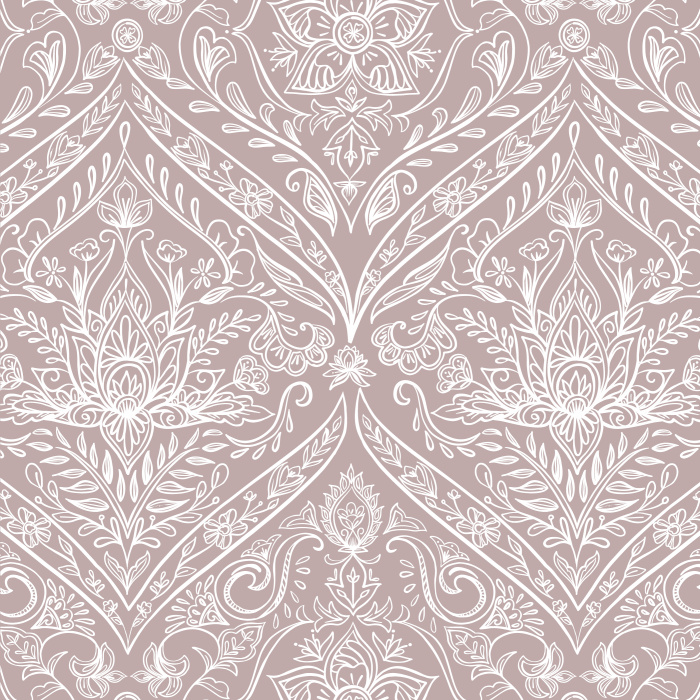 Our Lotus Lace Peel And Stick Removable Wallpaper will surely add an elegant look to any room in your home.