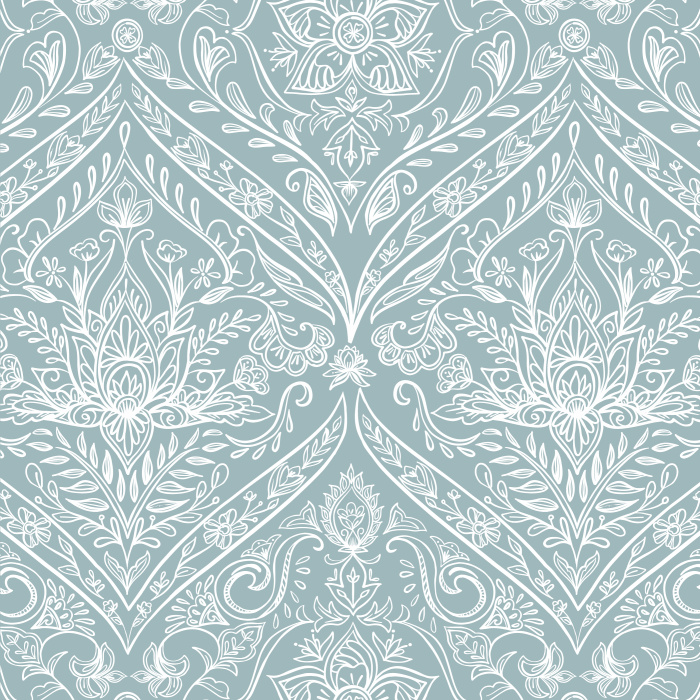 Our Lotus Lace Peel And Stick Removable Wallpaper will surely add an elegant look to any room in your home.