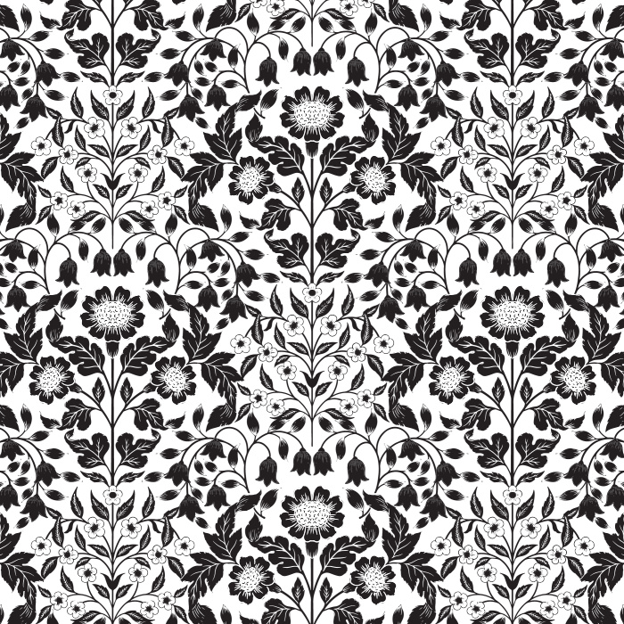 Bring the feel of nature to any wall in your home with our Garden Nouveau Peel And Stick Removable Wallpaper.