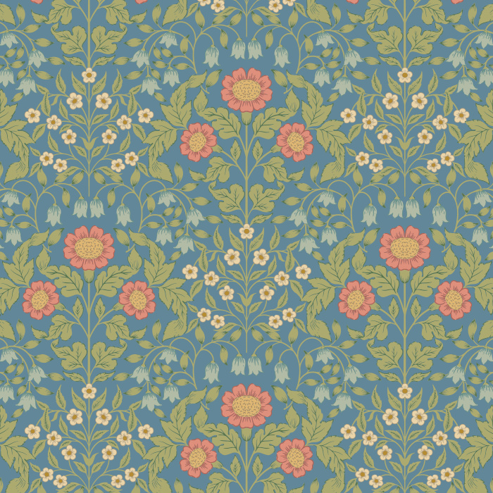 Bring the feel of nature to any wall in your home with our Garden Nouveau Peel And Stick Removable Wallpaper.