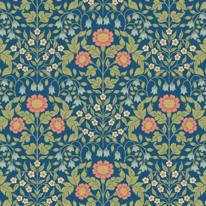 Bring the feel of nature to any wall in your home with our Garden Nouveau Peel And Stick Removable Wallpaper.