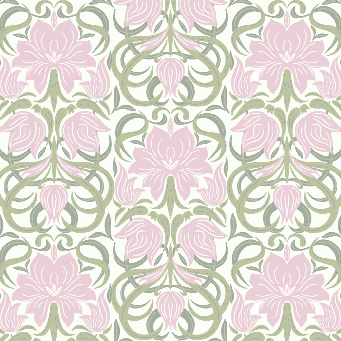 Our Floral Sickle Leaves Peel And Stick Removable Wallpaper brings an elegant touch of nature to any wall in your home.