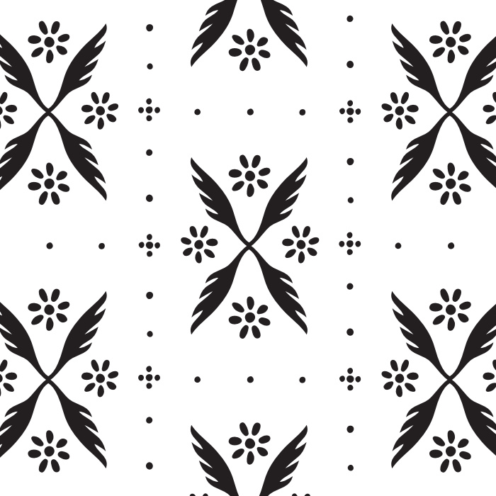 Add an eye-catching accent to any wall in your home with our Flower Mosaic Peel And Stick Removable Wallpaper.