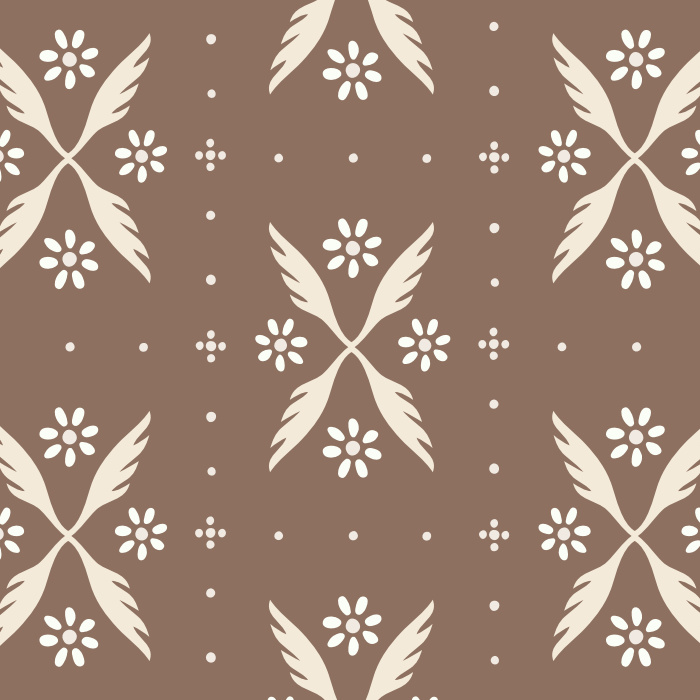 Add an eye-catching accent to any wall in your home with our Flower Mosaic Peel And Stick Removable Wallpaper.