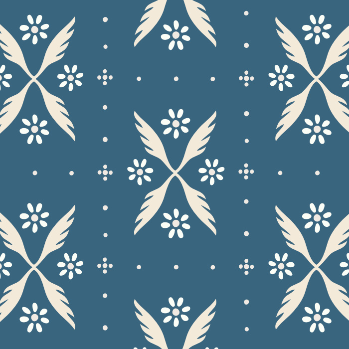 Add an eye-catching accent to any wall in your home with our Flower Mosaic Peel And Stick Removable Wallpaper.
