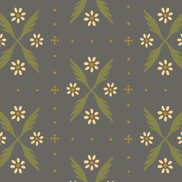 Add an eye-catching accent to any wall in your home with our Flower Mosaic Peel And Stick Removable Wallpaper.