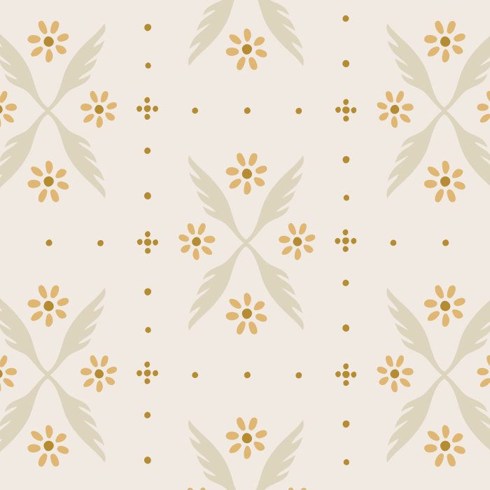Add an eye-catching accent to any wall in your home with our Flower Mosaic Peel And Stick Removable Wallpaper.