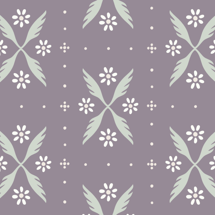 Add an eye-catching accent to any wall in your home with our Flower Mosaic Peel And Stick Removable Wallpaper.