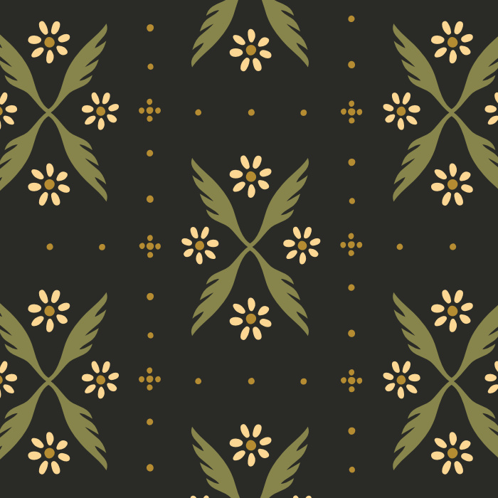 Add an eye-catching accent to any wall in your home with our Flower Mosaic Peel And Stick Removable Wallpaper.