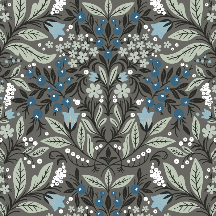 Bring the beauty of a gardenscape into your home with our Floral Abundance Peel and Stick Wallpaper. 
