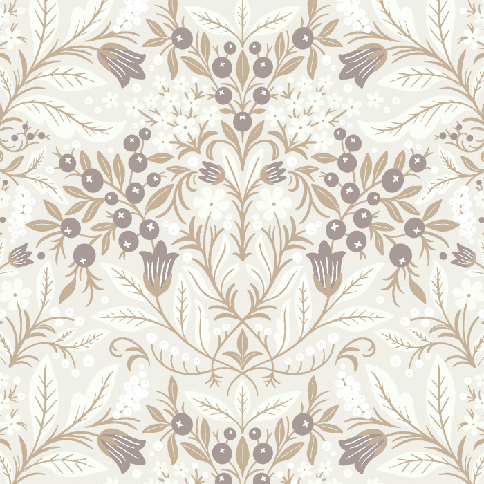 Bring the beauty of a gardenscape into your home with our Floral Abundance Peel and Stick Wallpaper.