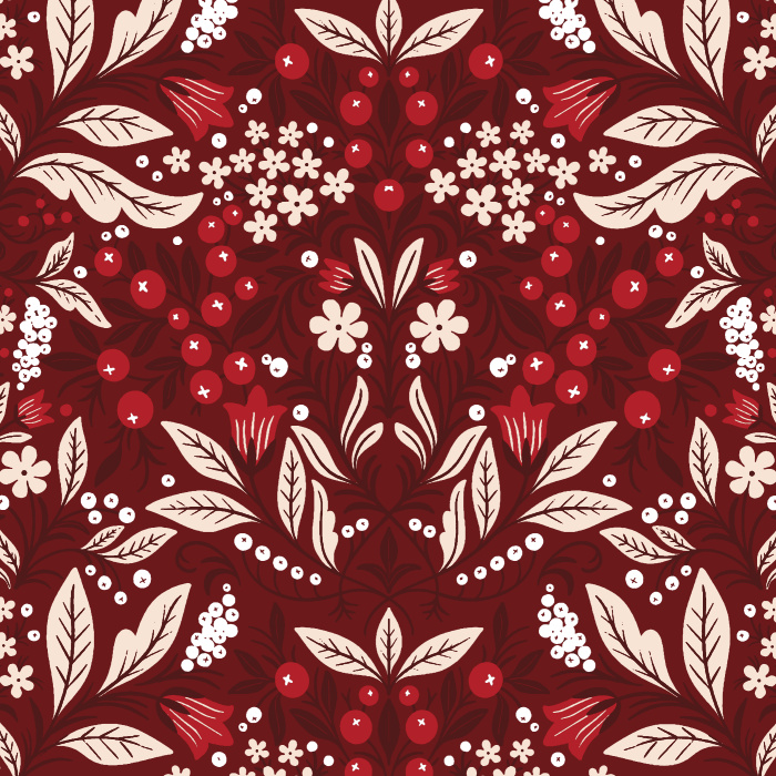 Bring the beauty of a gardenscape into your home with our Floral Abundance Peel and Stick Wallpaper.