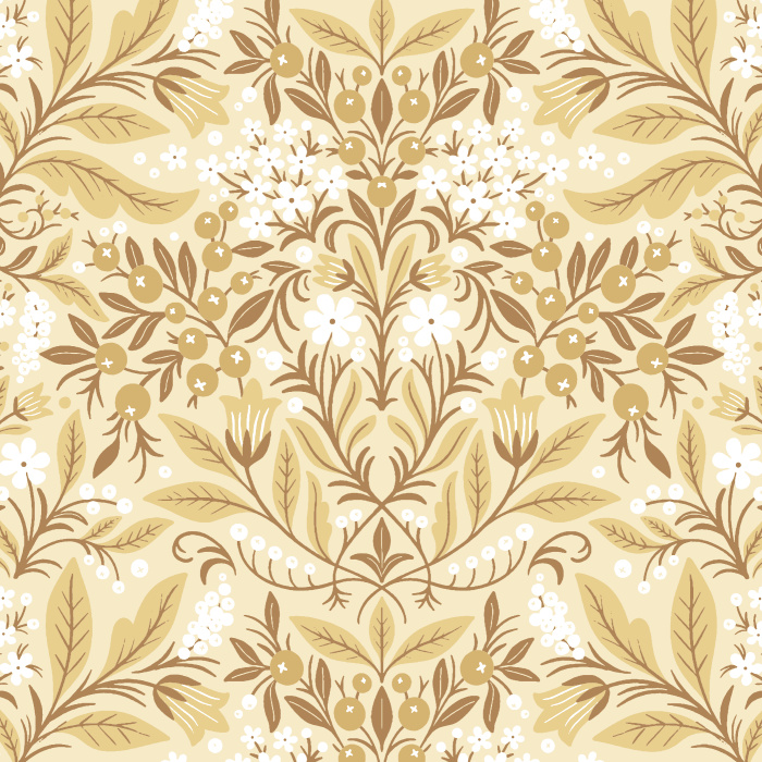 Bring the beauty of a gardenscape into your home with our Floral Abundance Peel and Stick Wallpaper.