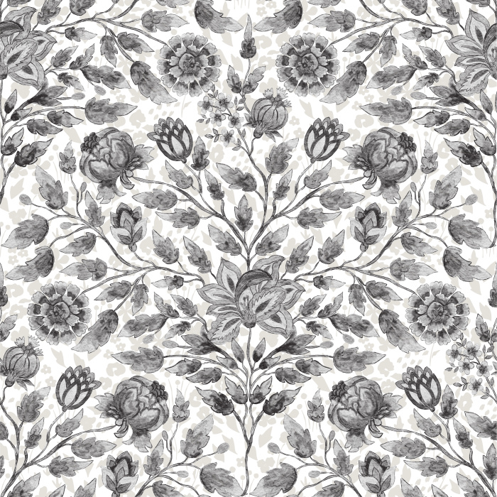 Our Tranquil Garden Peel And Stick Removable Wallpaper transforms any room in your home into a victorian garden.