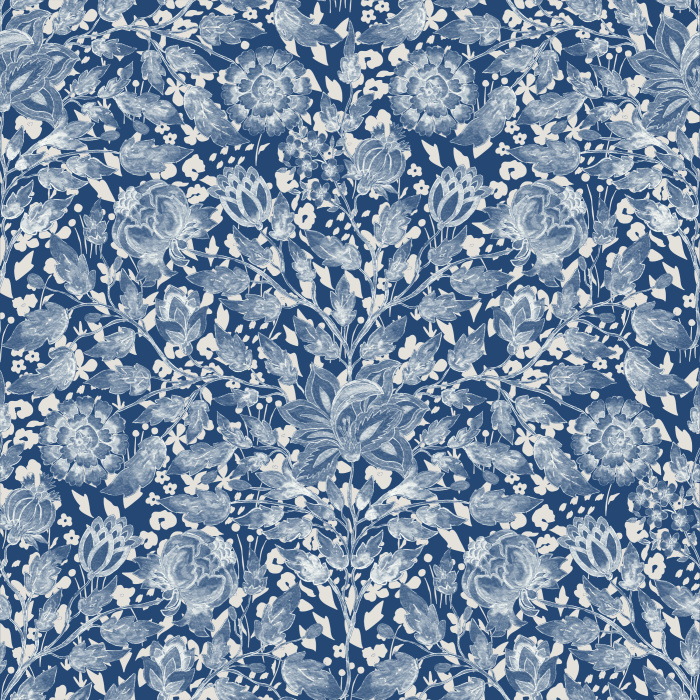 Our Tranquil Garden Peel And Stick Removable Wallpaper transforms any room in your home into a victorian garden.