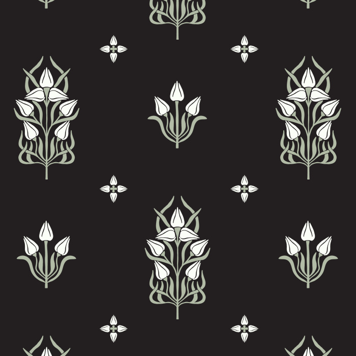 Our June Floral Peel and Stick Wallpaper will transform any room in your home with its garden vibe.