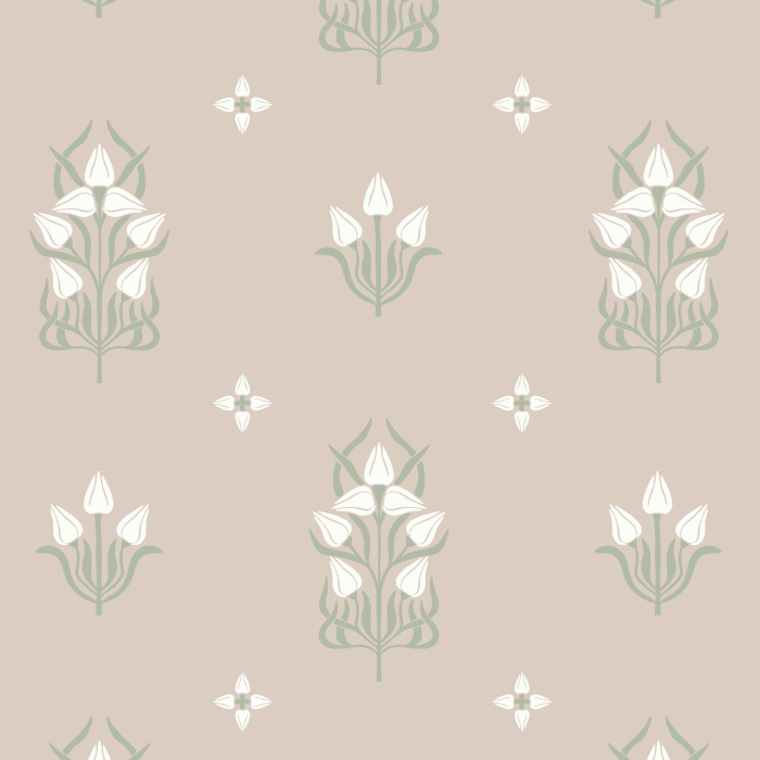 Our June Floral Peel and Stick Wallpaper will transform any room in your home with its garden vibe.