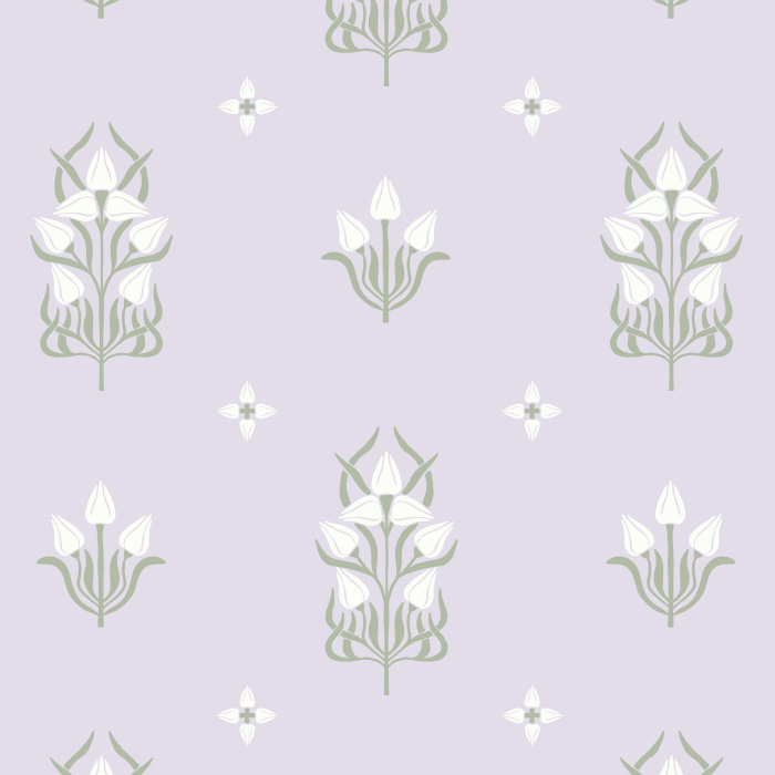 Our June Floral Peel and Stick Wallpaper will transform any room in your home with its garden vibe.