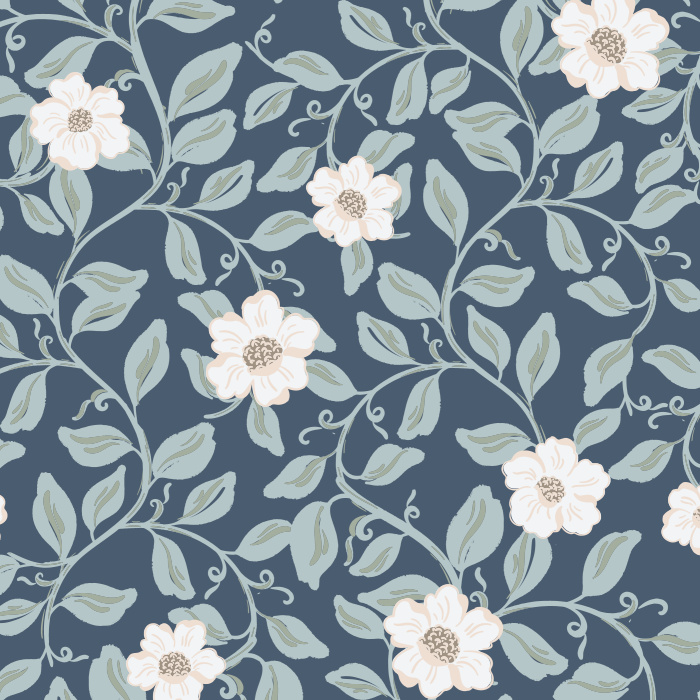 Our Delicate Vignettes Peel And Stick Removable Wallpaper brings the whimsical look of nature to any wall in your home.