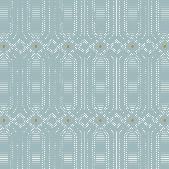 Invent the perfect space with our Intricate Geo Peel and Stick Removable Wallpaper.