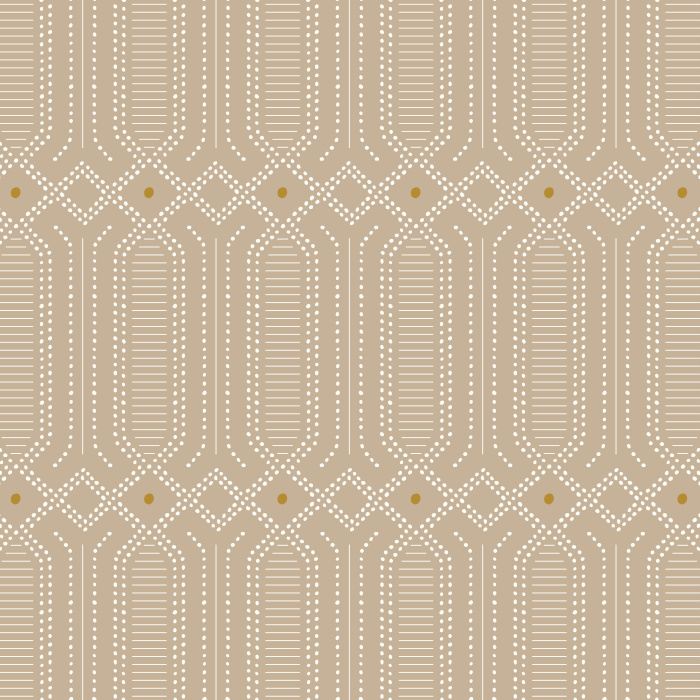 Invent the perfect space with our Intricate Geo Peel and Stick Removable Wallpaper.