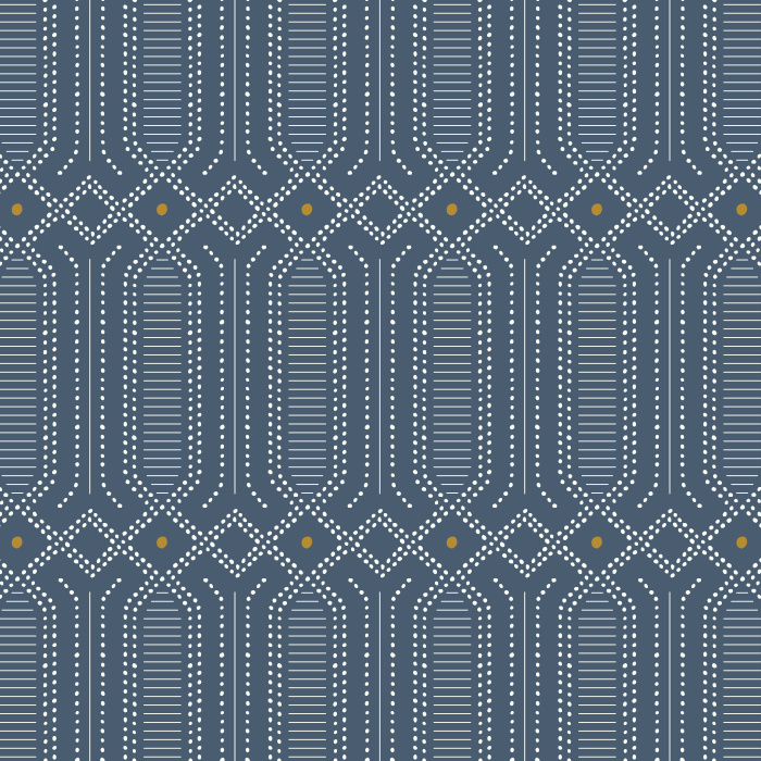 Invent the perfect space with our Intricate Geo Peel and Stick Removable Wallpaper.