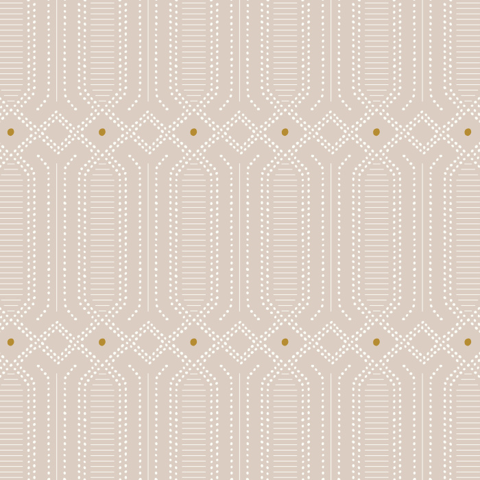 Invent the perfect space with our Intricate Geo Peel and Stick Removable Wallpaper.