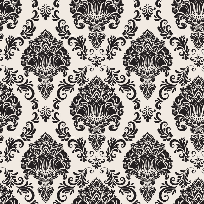 Create the perfect royal room in your home with the antique look of our Regal Ornament Peel And Stick Removable Wallpaper.