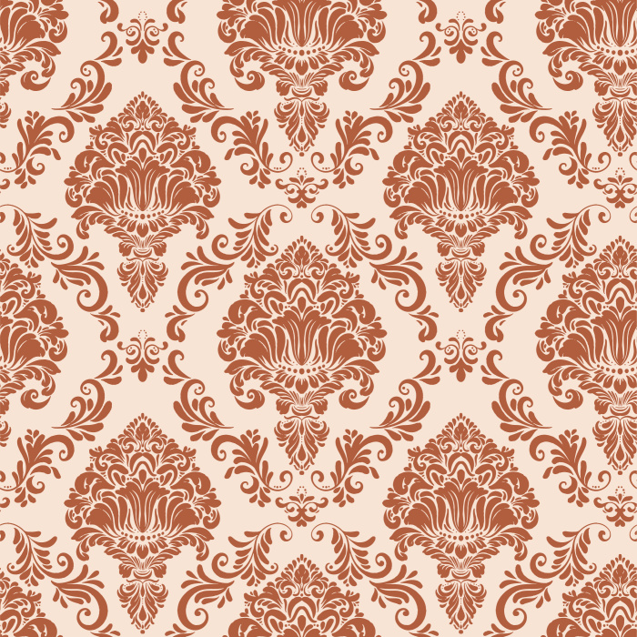 Create the perfect royal room in your home with the antique look of our Regal Ornament Peel And Stick Removable Wallpaper.