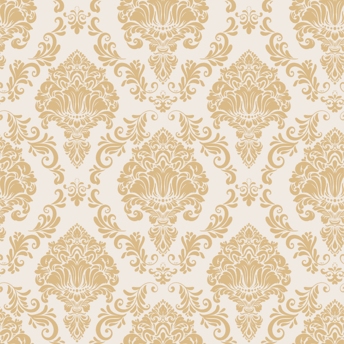 Create the perfect royal room in your home with the antique look of our Regal Ornament Peel And Stick Removable Wallpaper.