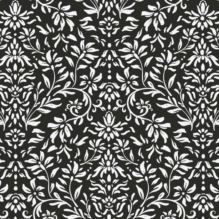 Our Rococo Leaves Peel And Stick Removable Wallpaper will transform any wall in your home with its charming vintage vibe.