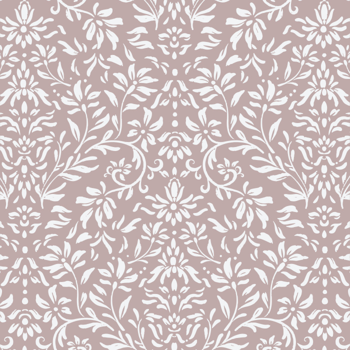 Our Rococo Leaves Peel And Stick Removable Wallpaper will transform any wall in your home with its charming vintage vibe.