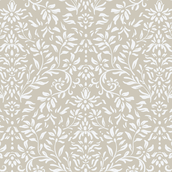 Our Rococo Leaves Peel And Stick Removable Wallpaper will transform any wall in your home with its charming vintage vibe.