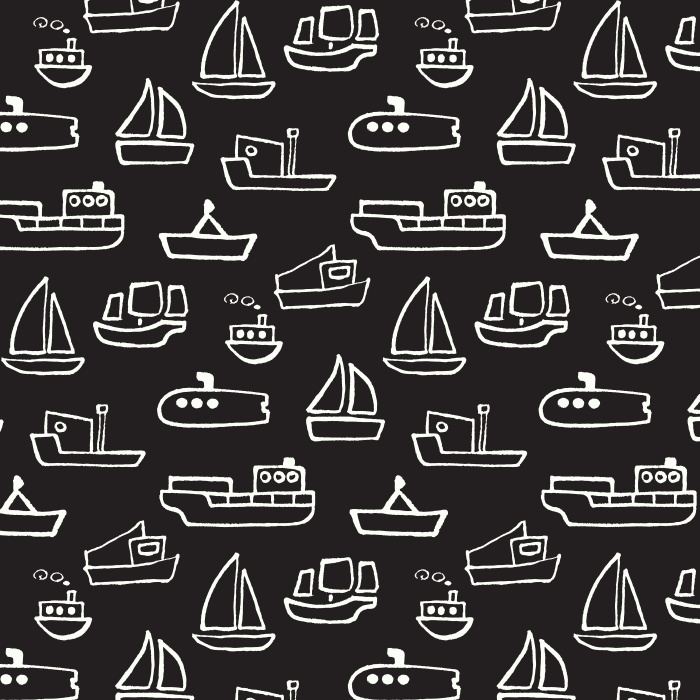 Create the perfect space for your little sailor with our Little Ships Peel and Stick Removable Wallpaper. 
